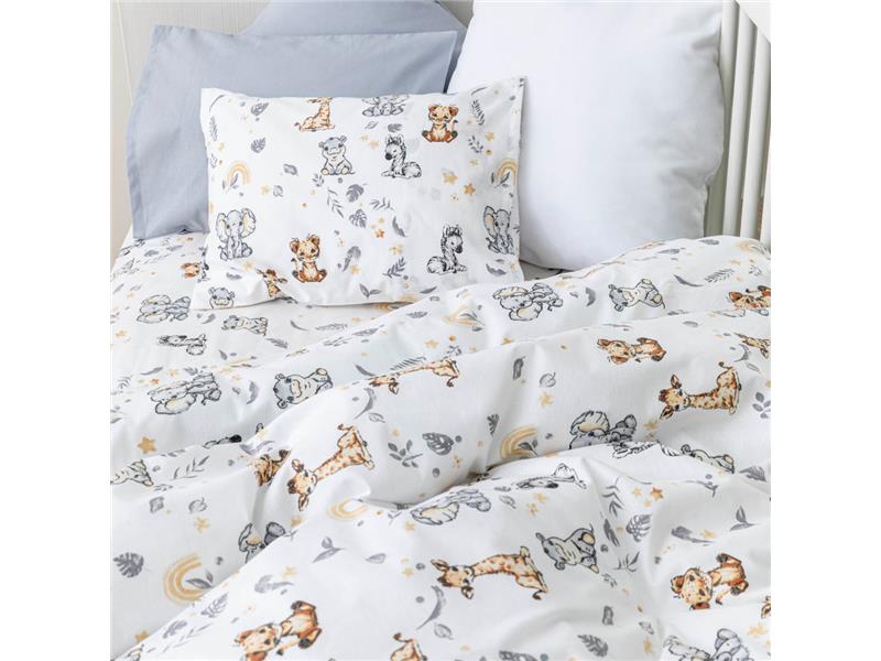 Σεντόνια Κούνιας Σετ Roar