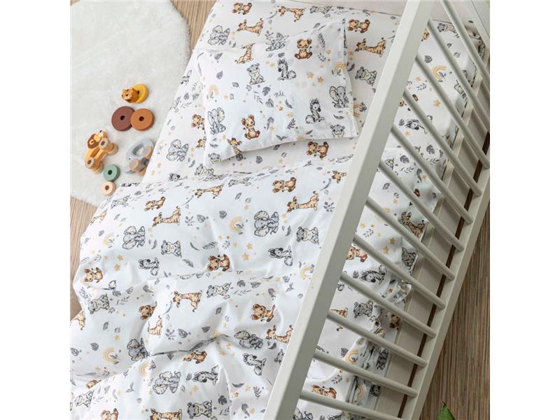 Σεντόνια Κούνιας Σετ Roar