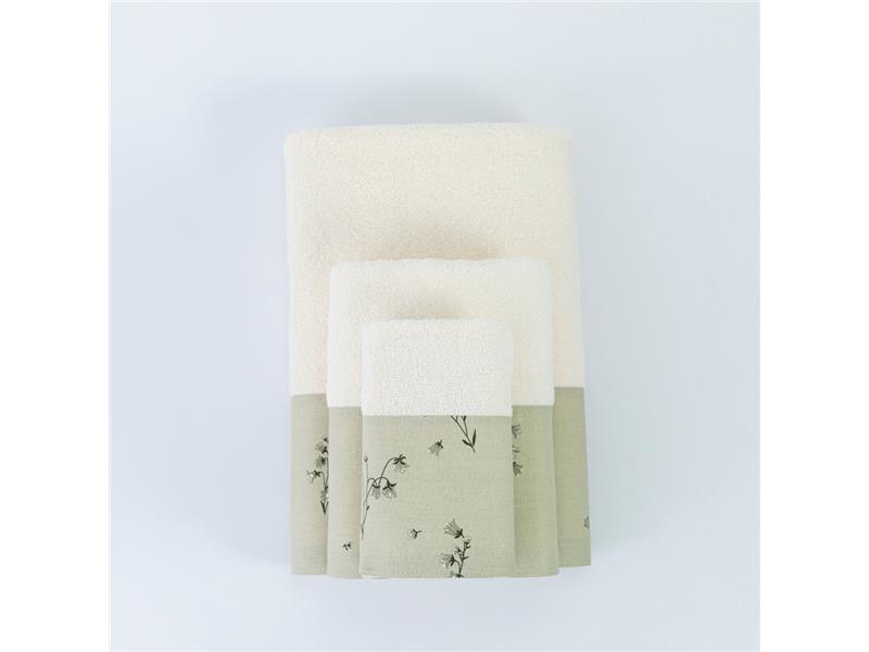 Πετσέτες Σετ 3ΤΜΧ Campanula