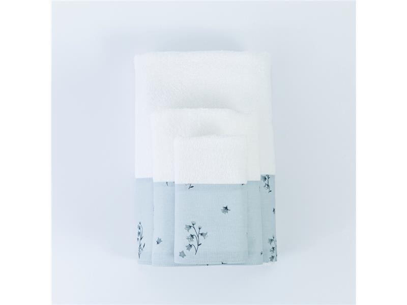 Πετσέτες Σετ 3ΤΜΧ Campanula