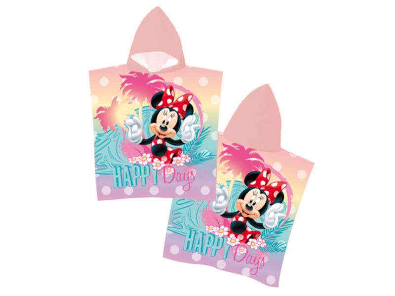 Παιδικό πόντσο Microfiber Minnie