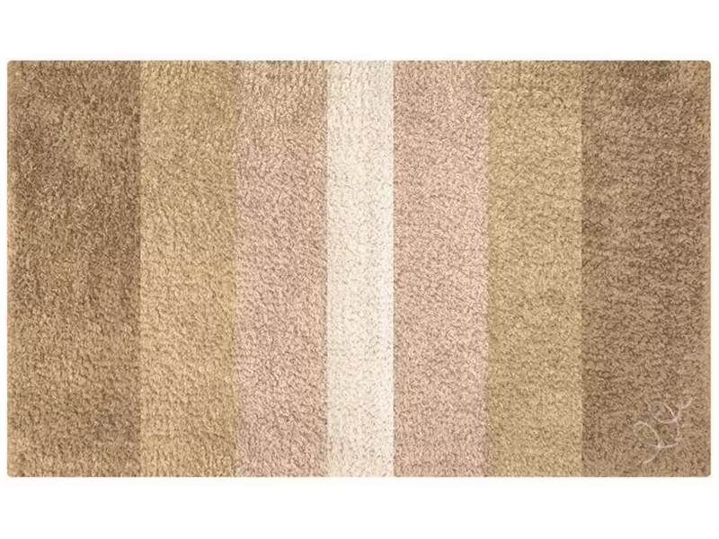 Sdim Βαμβακερό Πατάκι Μπάνιου Playa Beige 45x85εκ.