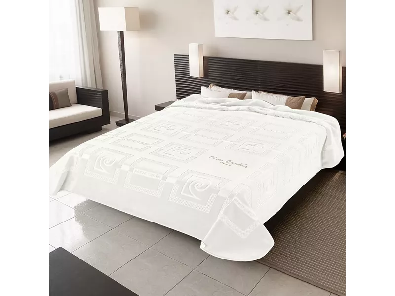 ΚΟΥΒΕΡΤΑ ΥΠΕΡΔΙΠΛΗ 220X240 PIERRE CARDIN STER NANCY 657  NATURAL(29)