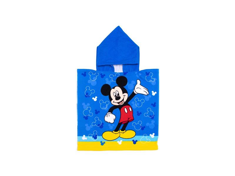 Πόντσο Θαλάσσης Quick Dry Disney Home Mickey 06 50X100 Blue 100% Microfiber