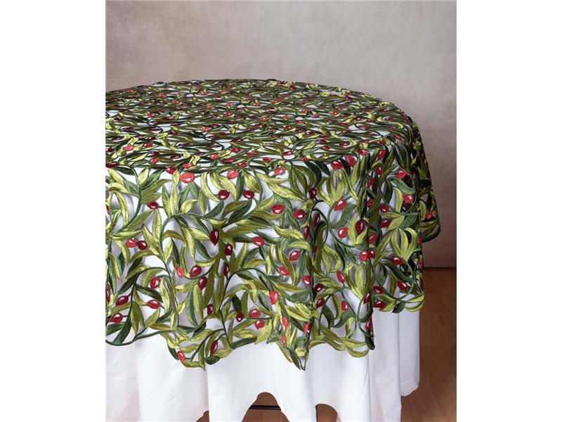 Ροτόντα 2352 (135cm) κόκκινη ελιά