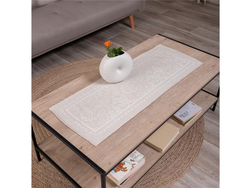 Καρέ & Τραβέρσα Peony 01 Σετ 2 τεμαχίων