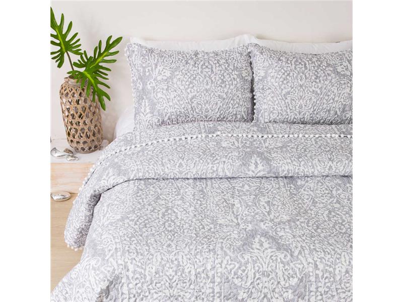 Κουβερλί Εμπριμέ Σετ Maya Υπέρδιπλο