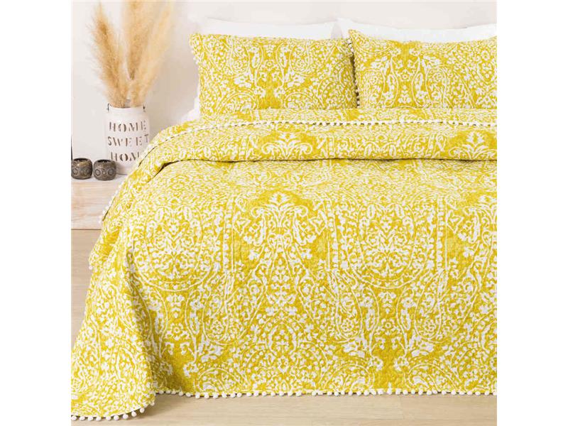 Κουβερλί Εμπριμέ Σετ Maya Υπέρδιπλο