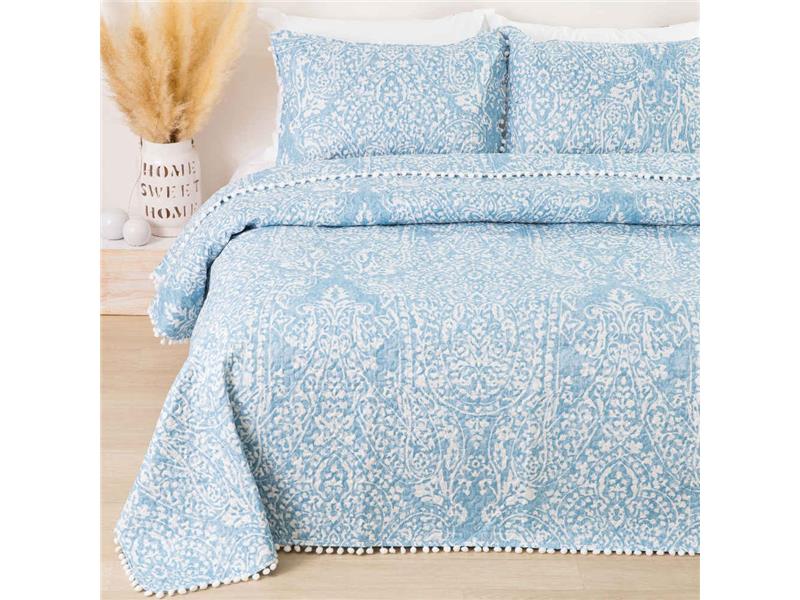 Κουβερλί Εμπριμέ Σετ Maya Υπέρδιπλο