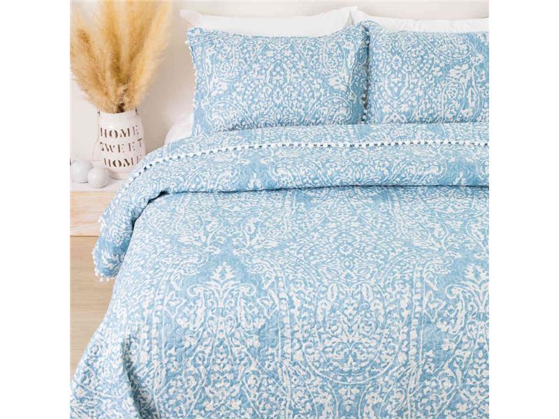 Κουβερλί Εμπριμέ Σετ Maya Υπέρδιπλο