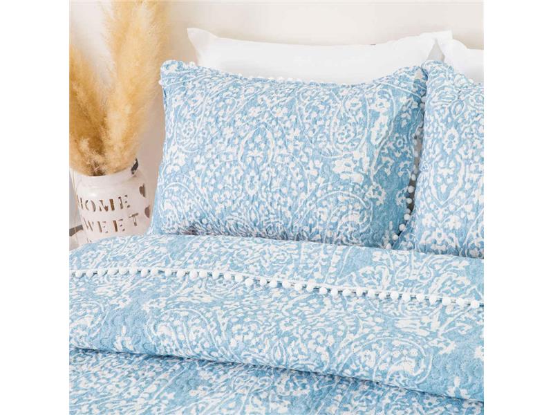 Κουβερλί Εμπριμέ Σετ Maya Υπέρδιπλο