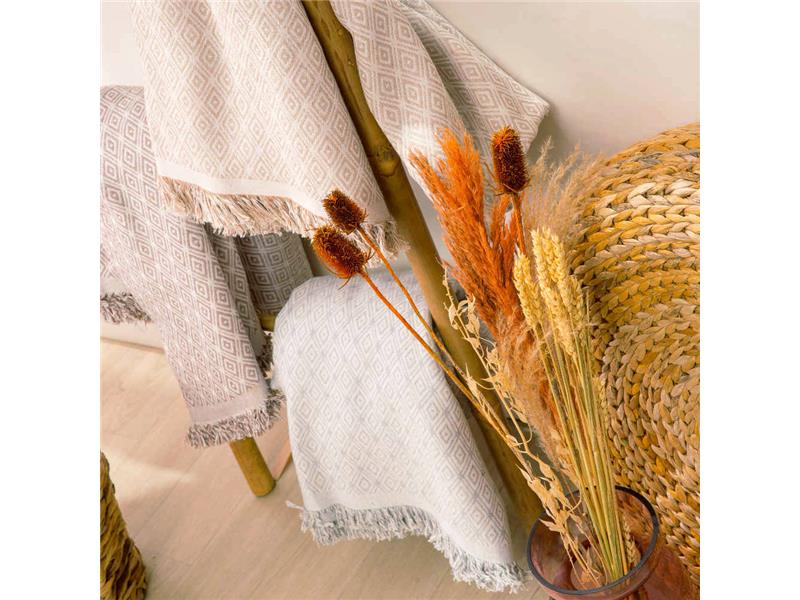 Ριχτάρι Βαμβακερό Τριθέσιο Ikat