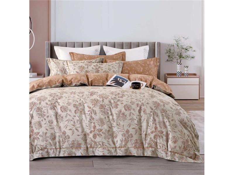 Παπλωματοθήκη Εμπριμέ Σετ Jollie Υπέρδιπλη