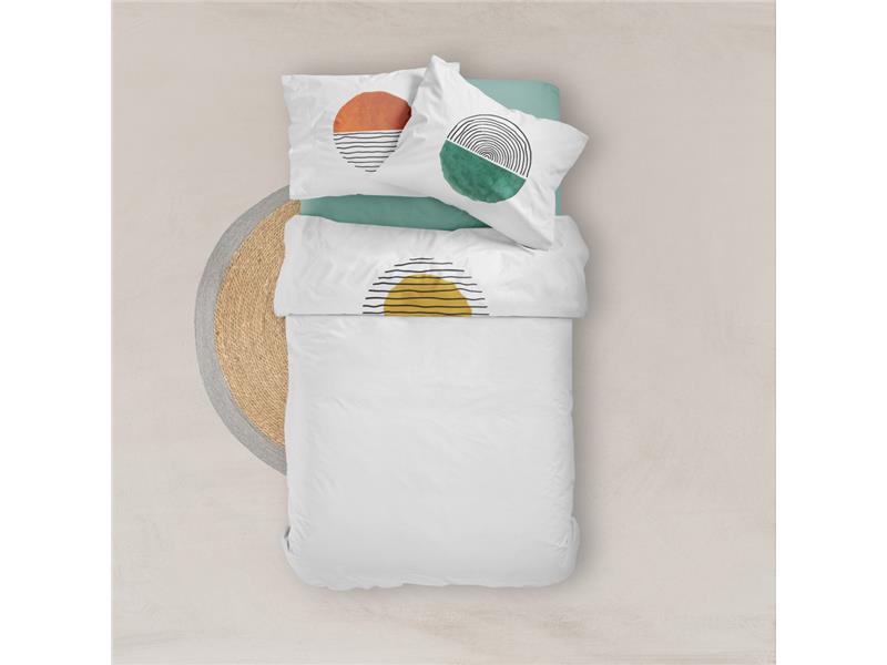 Σεντόνι Digital Print Σετ Three Skies Υπέρδιπλο