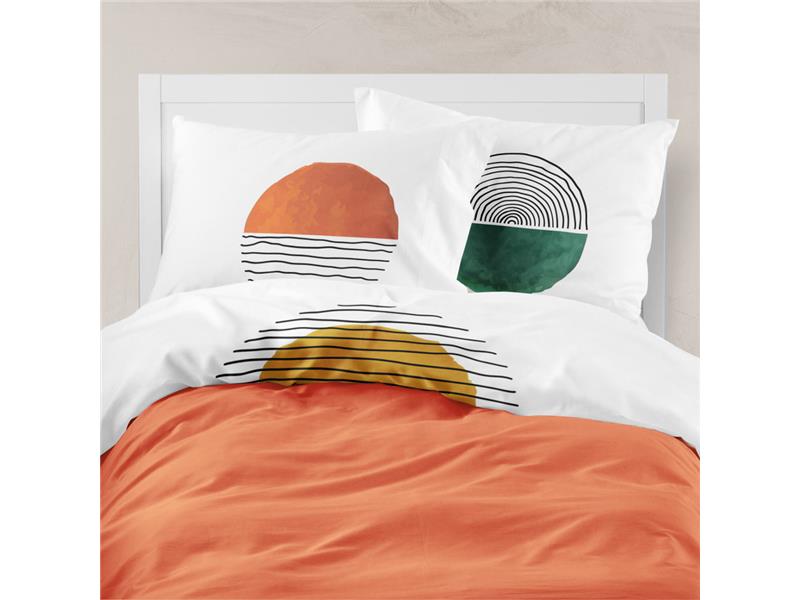 Σεντόνι Digital Print Σετ Three Skies Υπέρδιπλο