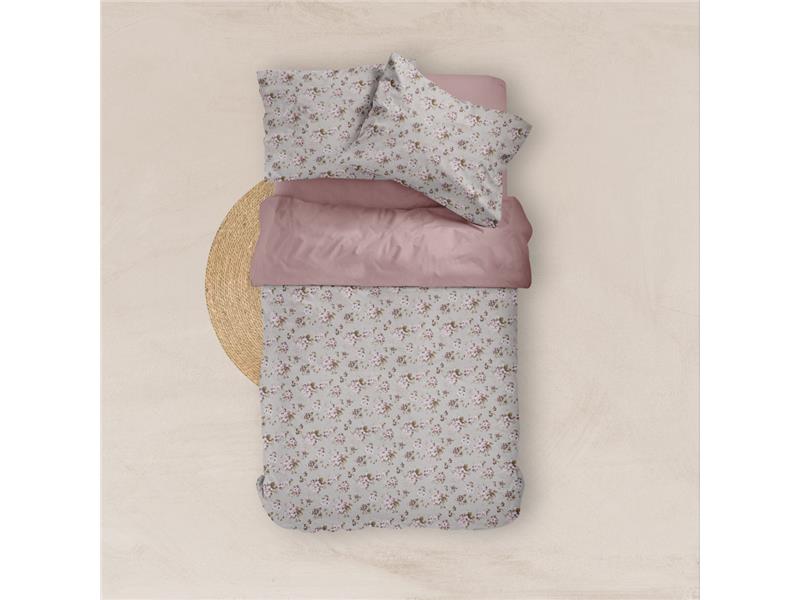 Σεντόνια Εμπριμέ Σετ Αγιρολούλουδο Υπέρδιπλα