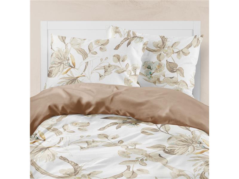 Σεντόνια Εμπριμέ Σετ Flore Υπέρδιπλα