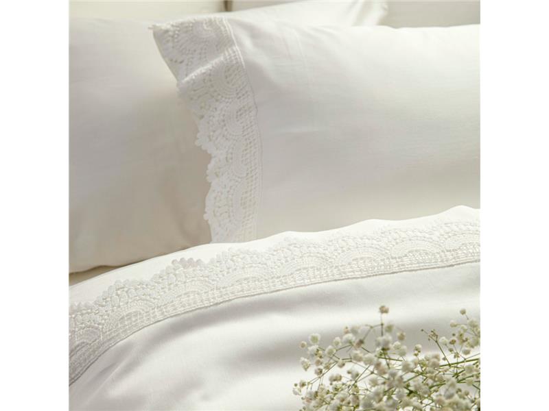 Σεντόνια Με Δαντέλα Σετ Arabesk Υπέρδιπλα