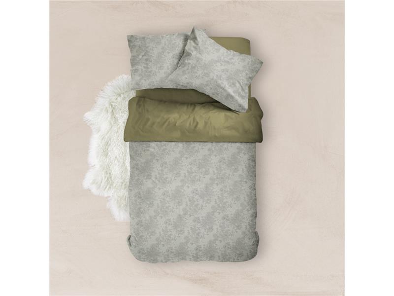 Σεντόνια Εμπριμέ Σετ Estelle Υπέρδιπλα