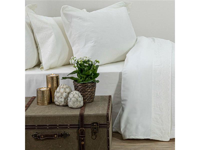 Σεντόνια Με Δαντέλα Σετ Νεφέλη Υπέρδιπλα