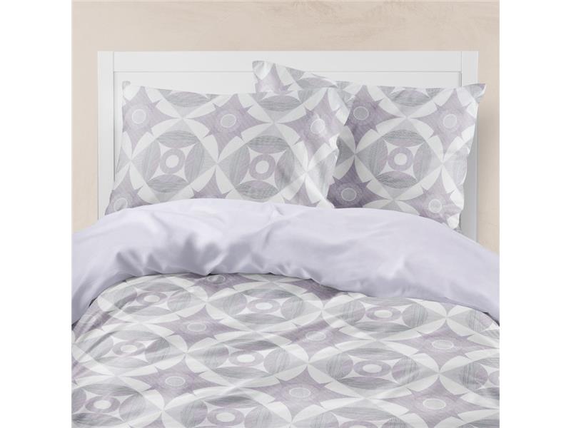 Σεντόνια Εμπριμέ Σετ Asteras Υπέρδιπλα