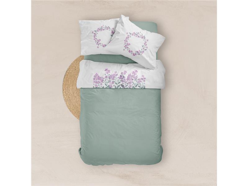 Σεντόνι Digital Print Σετ Forget me Not Υπέρδιπλο