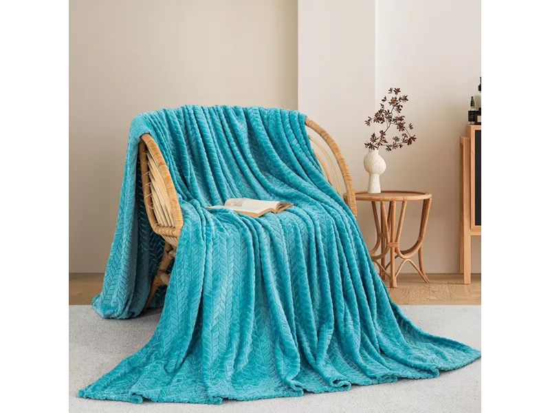 ΚΟΥΒΕΡΤΑ FLEECE ΜΟΝΗ 180X240 ADAM HOME (550) AQUA(25)