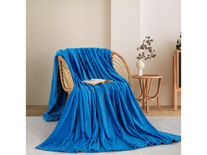 ΚΟΥΒΕΡΤΑ  FLEECE ΜΟΝΗ 180X240 ADAM HOME (550) BLUE(03)