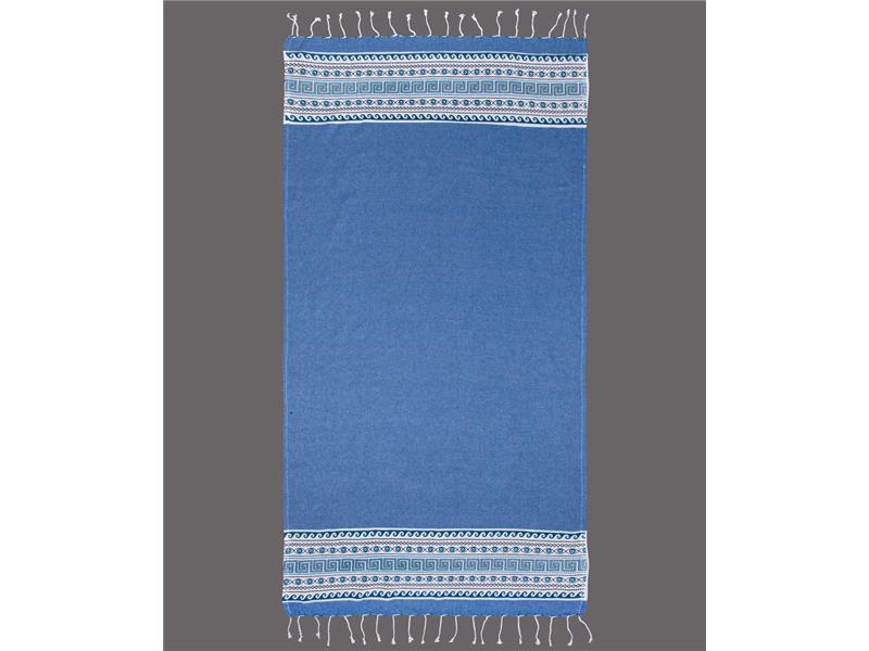 Pestemal nkp555 (90cm x 180cm) μπλέ ροαγιάλ