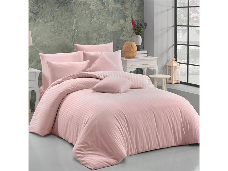 ΝΕΧΤ 3194 ΚΟΥΒΕΡΤΙΝΑ 100%CΟΤ SΑΤΙΝ SΤRΙΡΕ 220Χ240 - Πούδρα