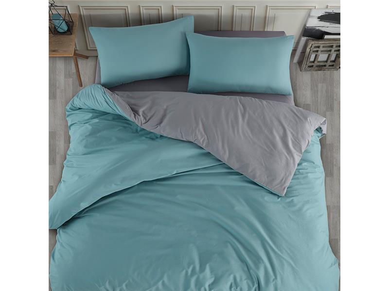 ΝΕΧΤ 3195 ΣΕΤ ΘΗΚΗ 100%CΟΤ. 170Χ235 2ΤΕΜ - Τρυκουαζ