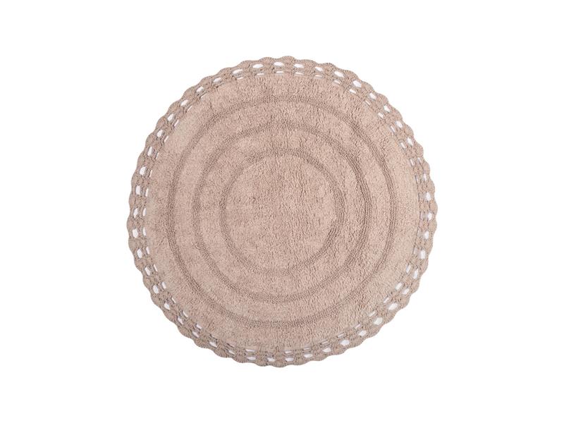 Πατάκι στρογγυλό ( 70cm ) linen