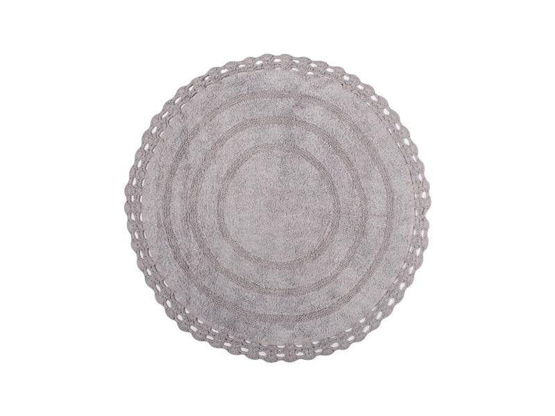 Πατάκι στρογγυλό ( 70cm ) γκρί