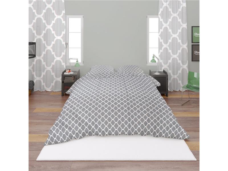 ΠΑΠΛΩΜΑ ΕΜΠΡΙΜΕ Windows 135 160X240 Grey Cotton 100%