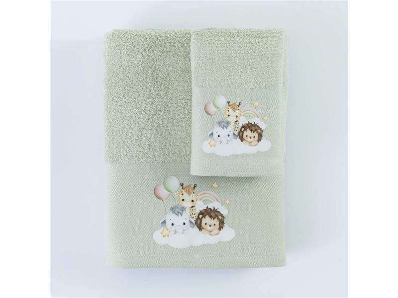 Πετσέτες Σετ 2ΤΜΧ Zoo