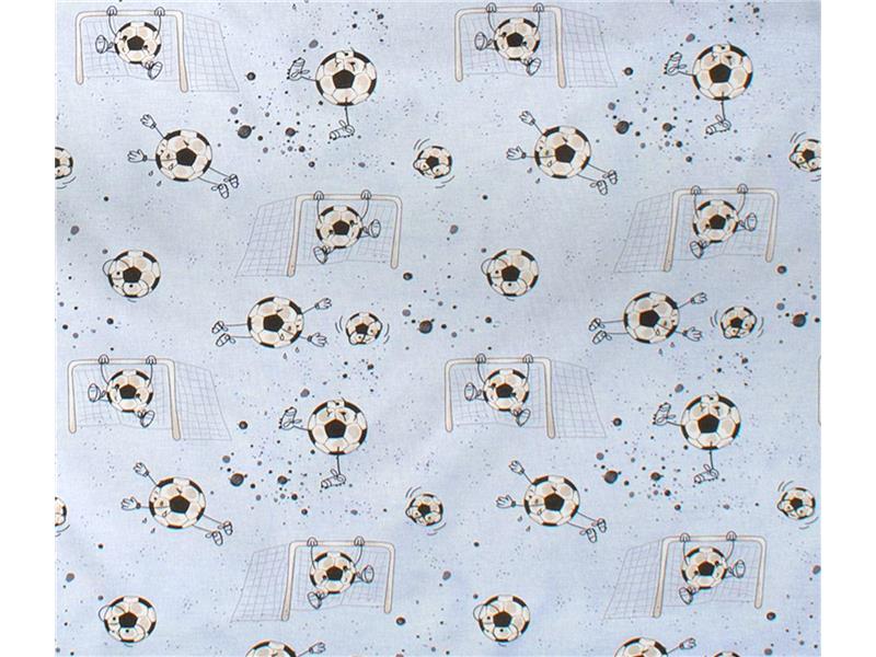 ΣΕΝΤΟΝΑΚΙ ΛΙΚΝΟΥ bebe Football 521 80X110 Sky Blue 100% Cotton