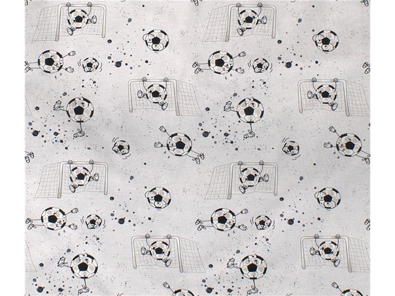 ΣΕΝΤΟΝΑΚΙ ΛΙΚΝΟΥ bebe Football 520 80X110 Grey 100% Cotton