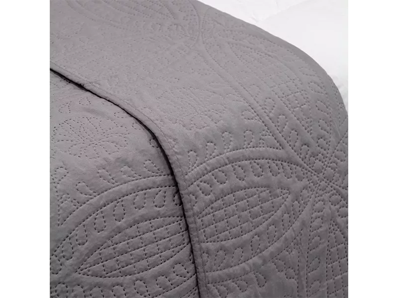 LINO ΚΟΥΒΕΡΛΙ LIGERO GREY 220X240