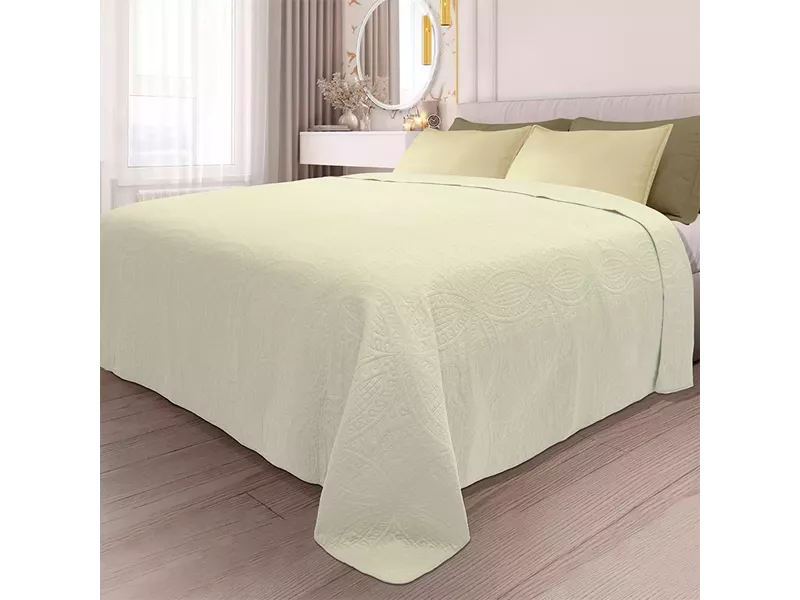 LINO ΚΟΥΒΕΡΛΙ LIGERO ECRU 220X240