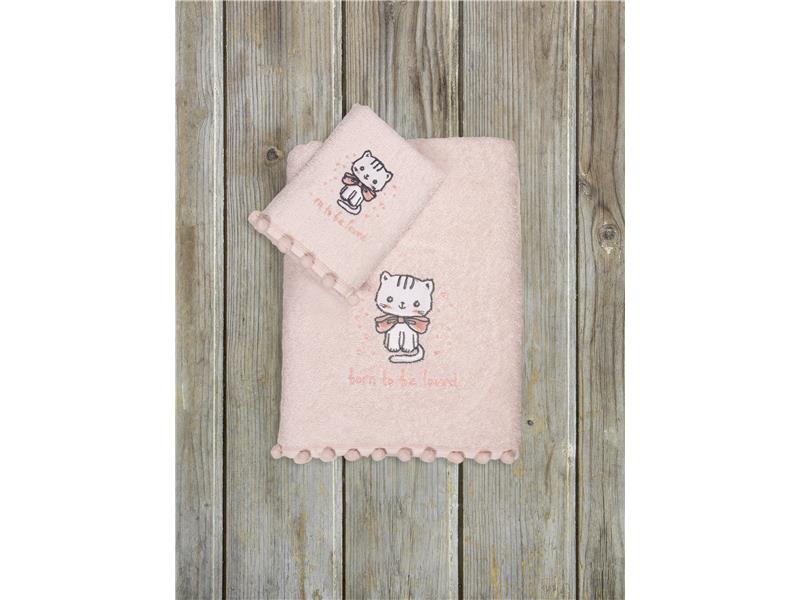 Σετ πετσέτες 2τεμ Kocoon Kitten