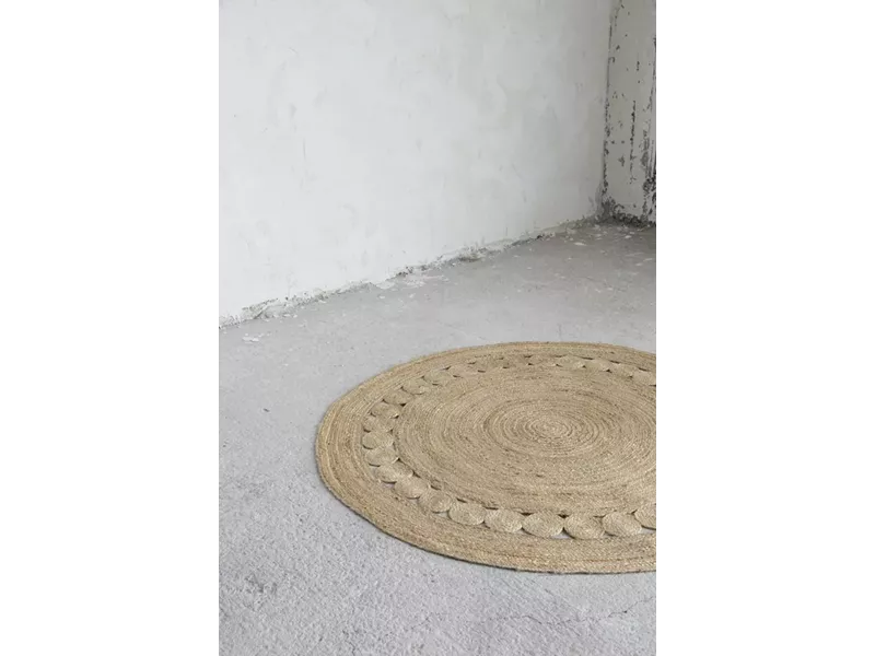 Στρογγυλό Χαλί Makrame