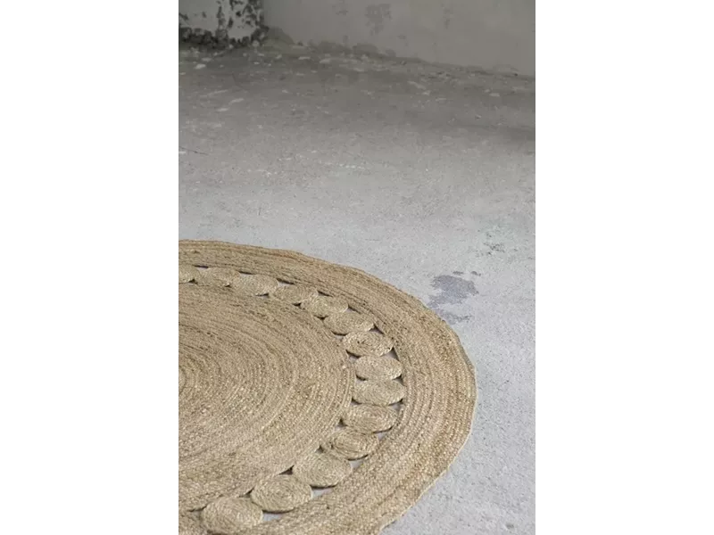 Στρογγυλό Χαλί Makrame