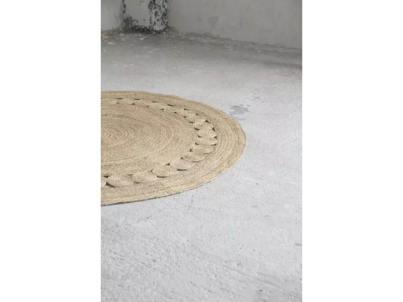 Στρογγυλό Χαλί Makrame