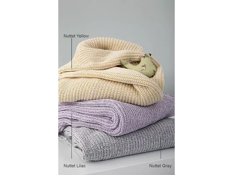 Κουβέρτα Nuttet - Yellow