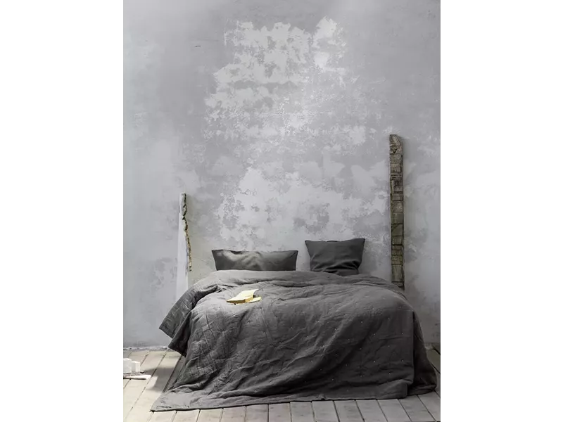 Κουβερλί Linen - Dark Gray