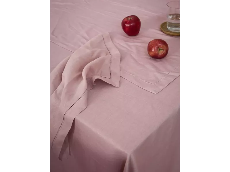 Σετ Σουπλά Linho - Dusty Pink