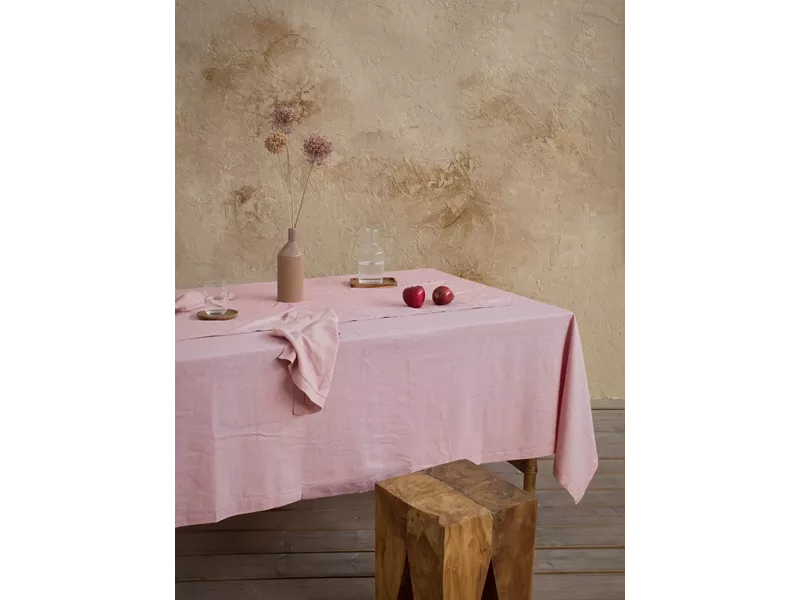 Σετ Σουπλά Linho - Dusty Pink