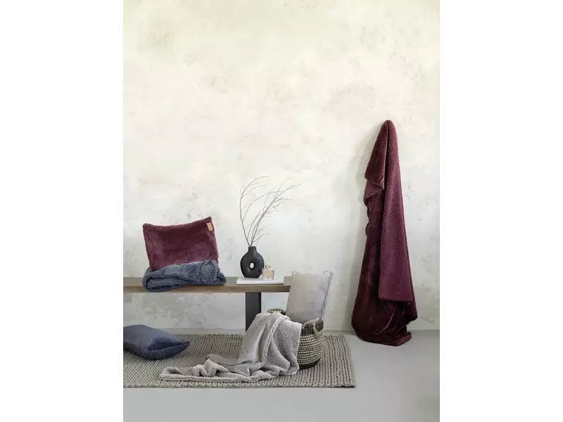Κουβέρτα Καναπέ Nuan - Dark Gray