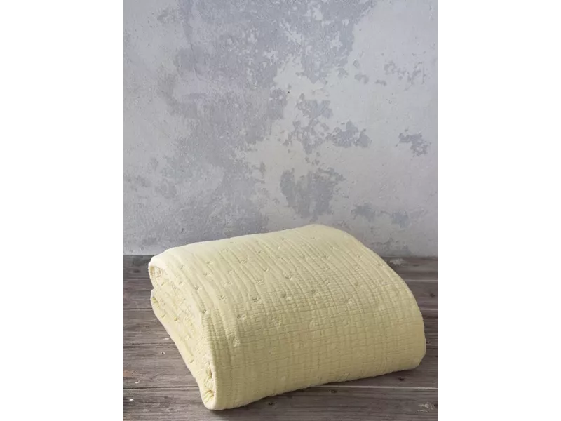 Κουβέρτα Balmy - Mustard Beige