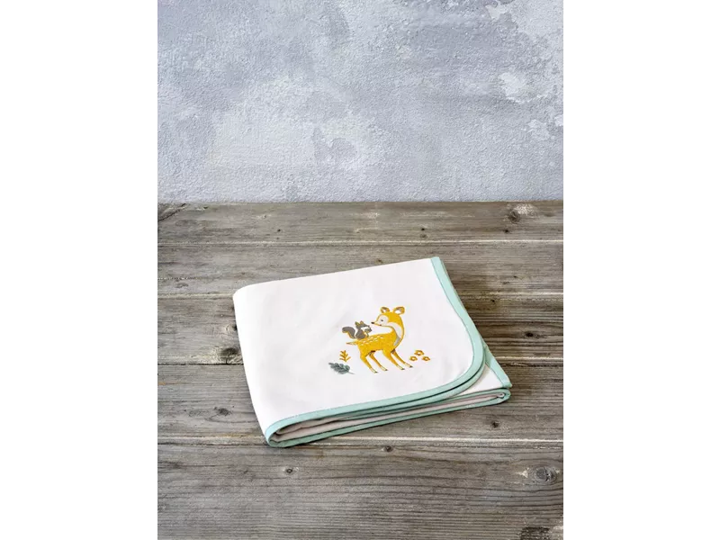 Κουβέρτα 4 εποχών Caramel Forest